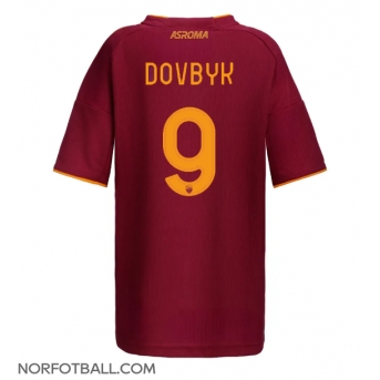 Billige Fotballdrakt AS Roma Artem Dovbyk #9 Replika Hjemmedrakt Dame 2025-26 Kortermet